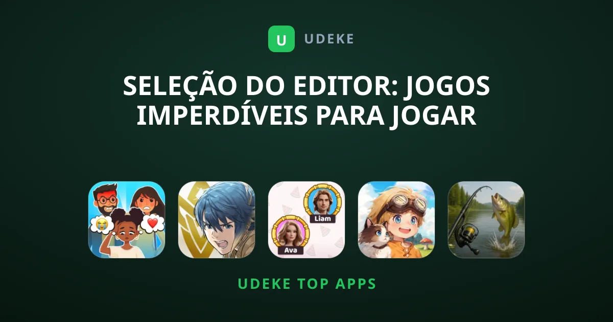 Seleção do Editor: Jogos Imperdíveis para Jogar Hoje